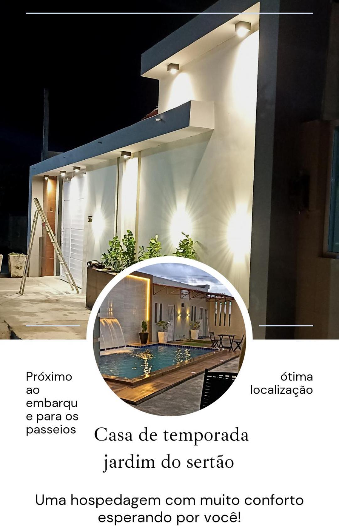 Casa Jardim Para Temporada Em Piranhas-Alagoas Dış mekan fotoğraf